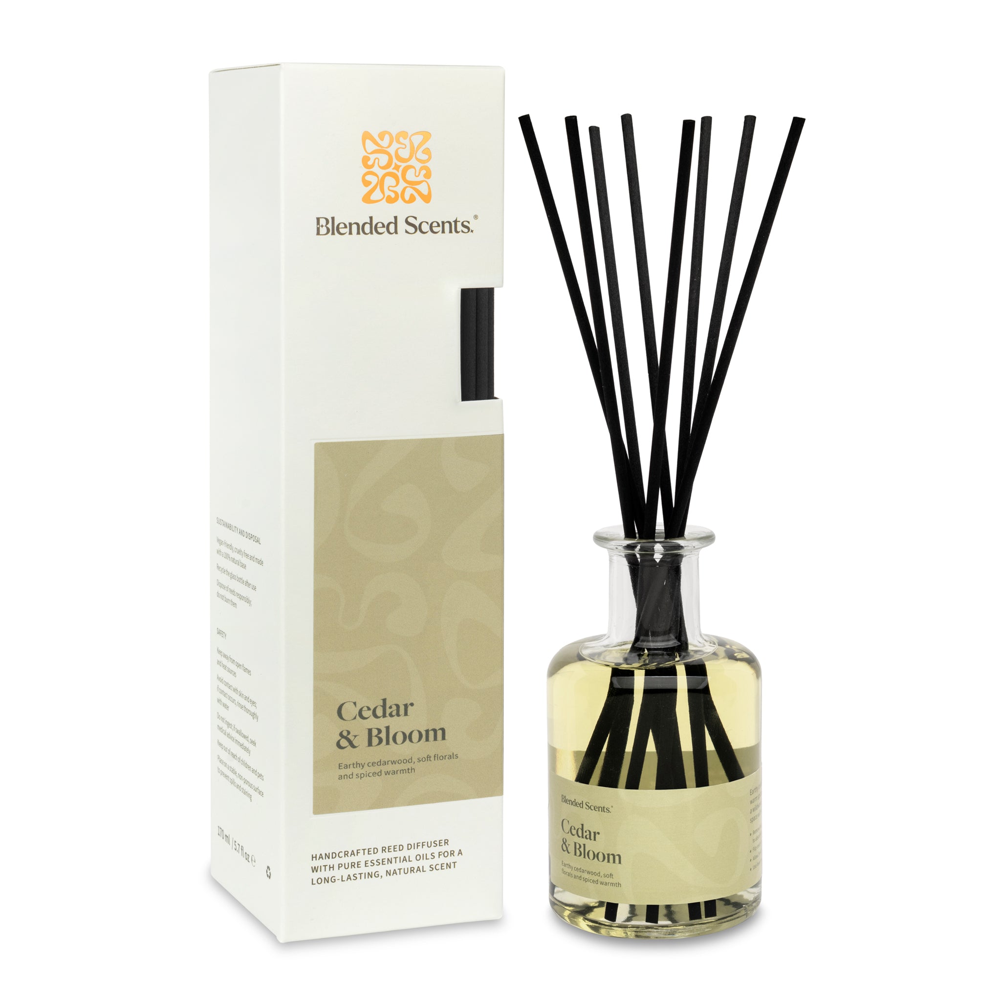 Cedar & Bloom Natural Reed Diffuser