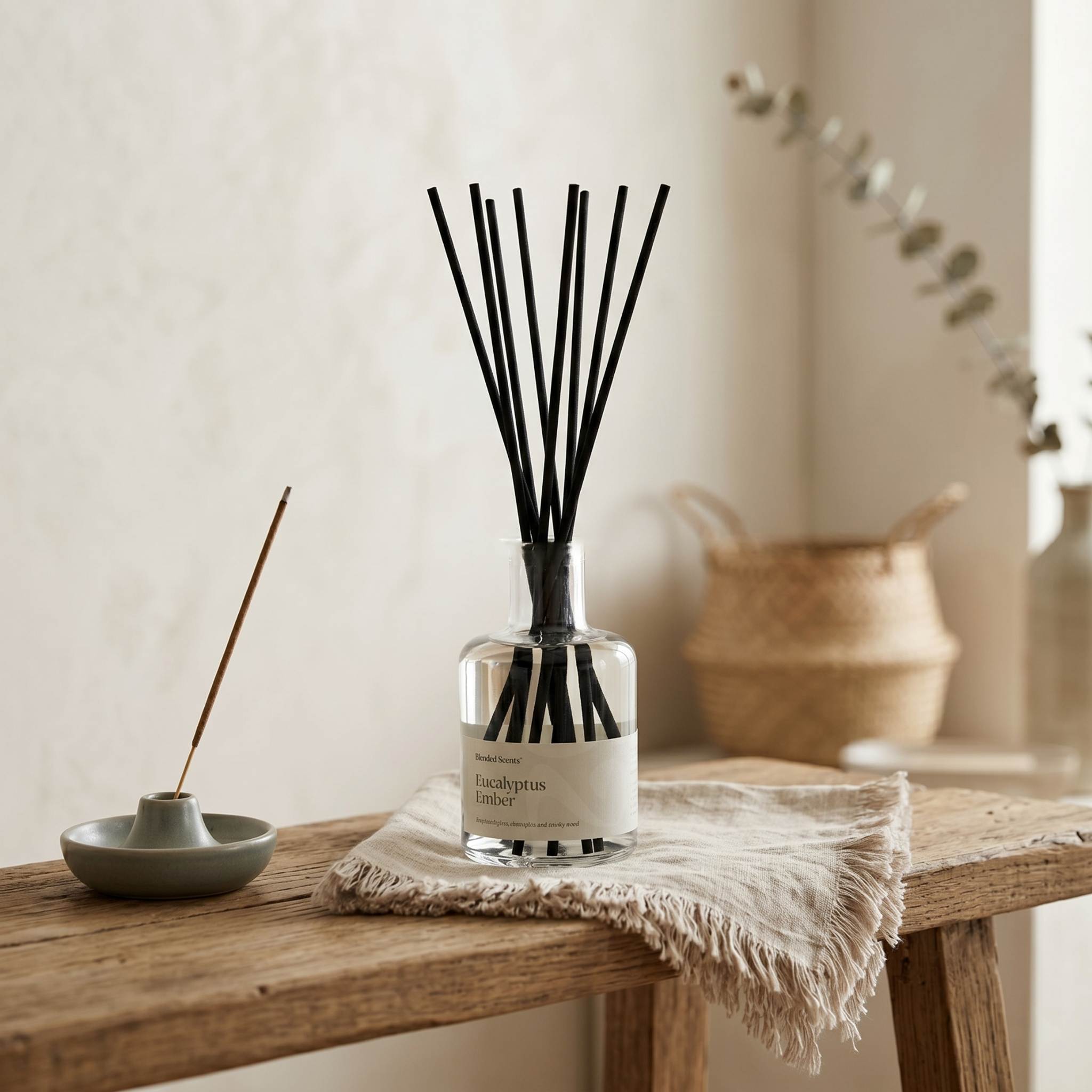 Eucalyptus Ember Natural Reed Diffuser
