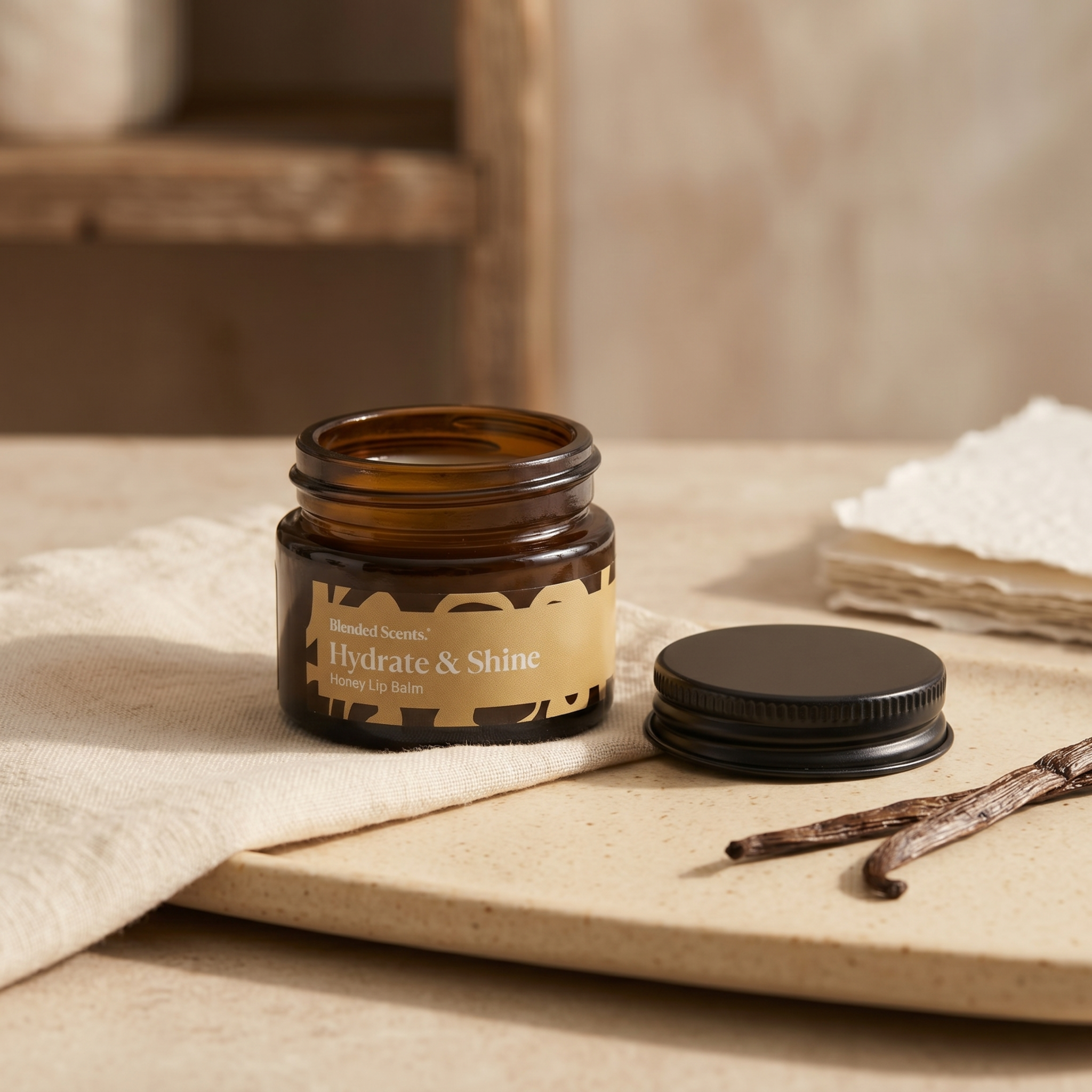 Hydrate & Shine Honey Lip Balm