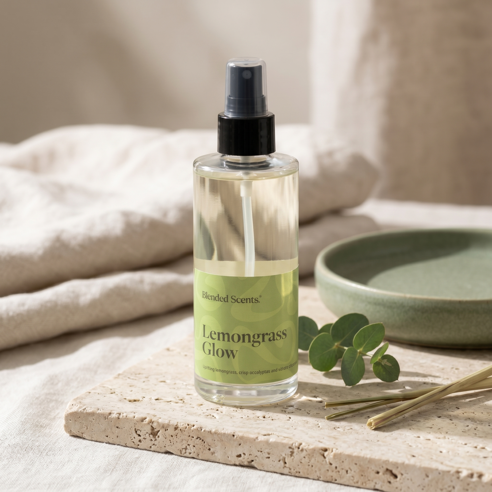 Lemongrass Glow Natural Room Spray