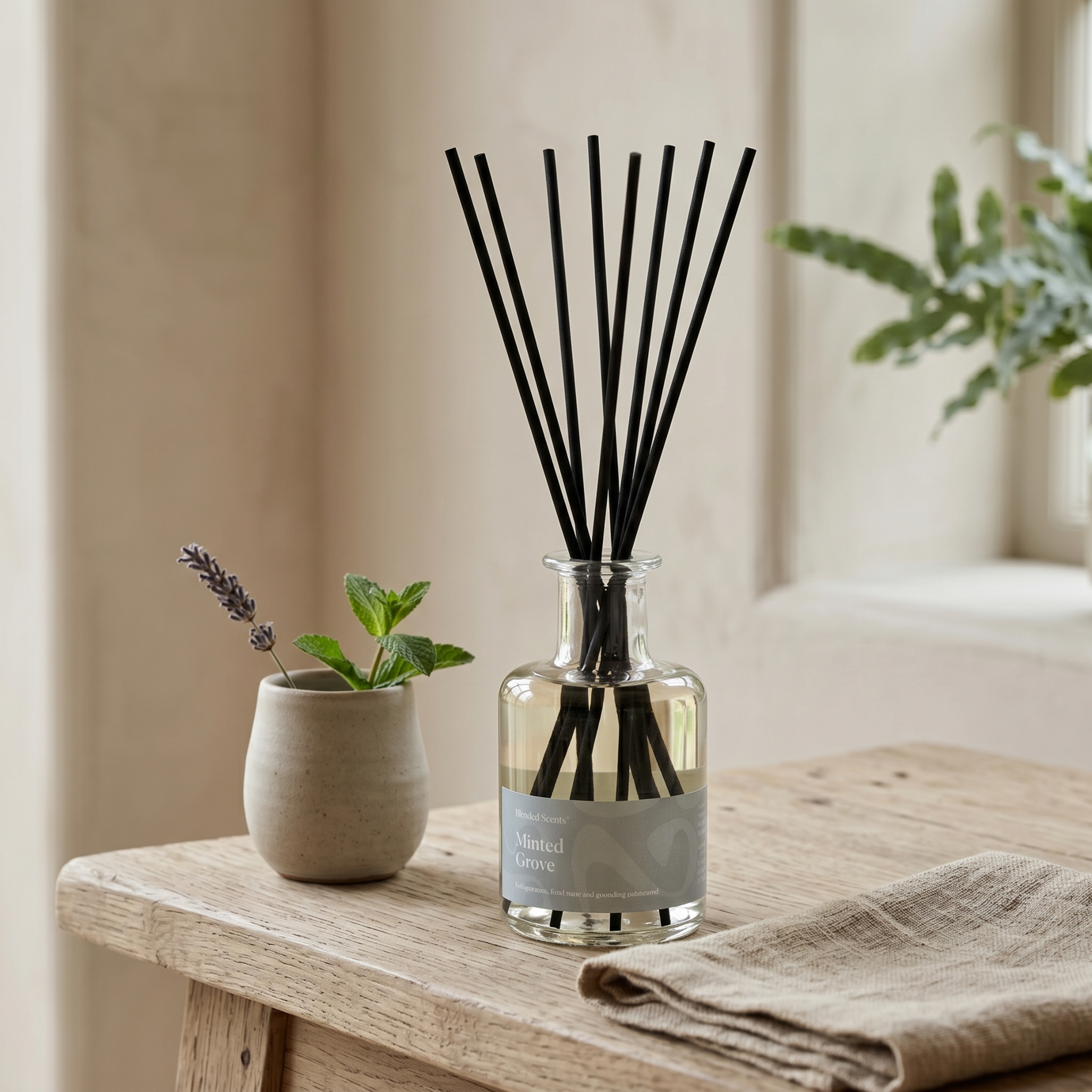 Minted Grove Natural Reed Diffuser