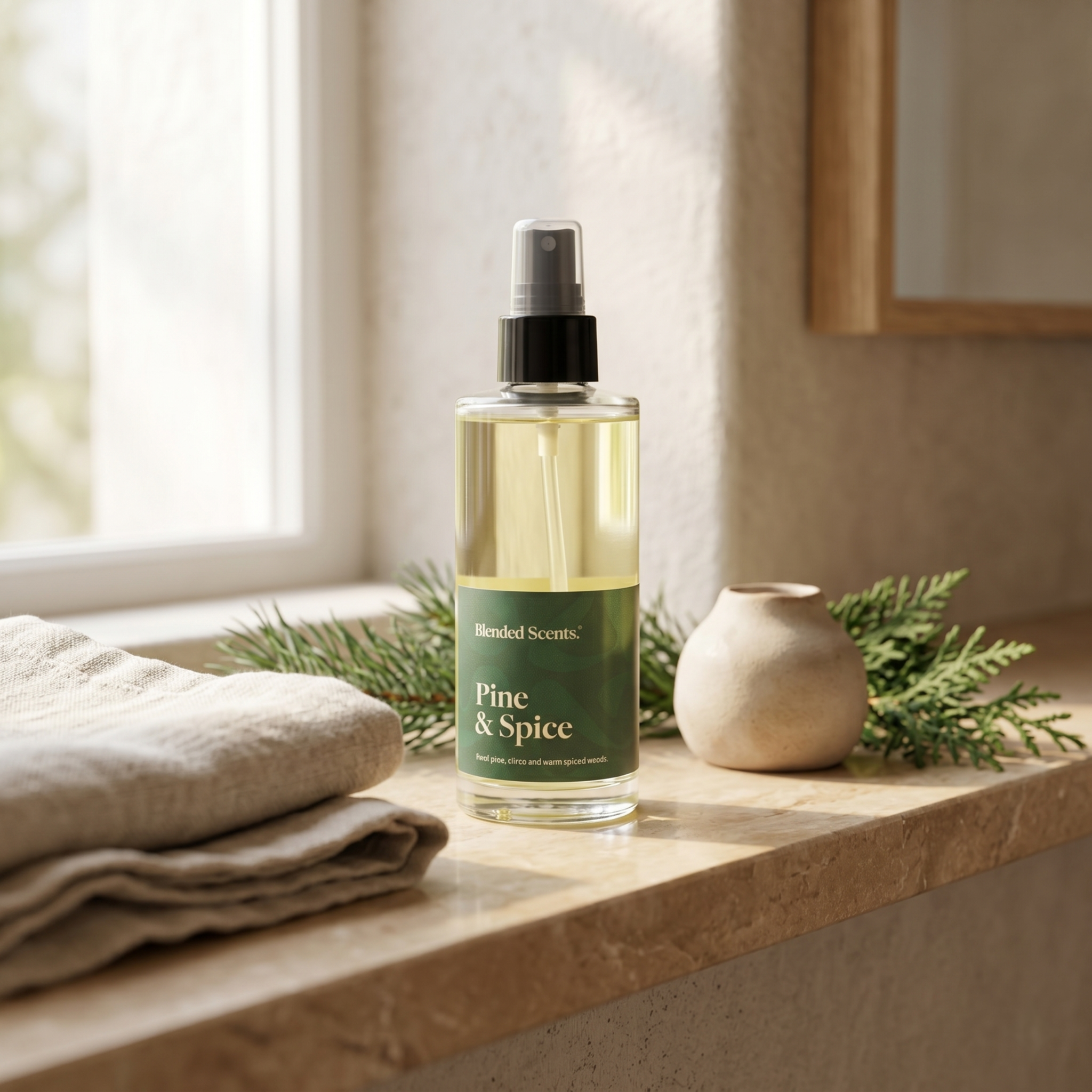 Pine & Spice Natural Room Spray