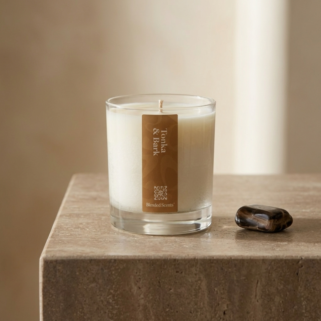 Tonka and Bark Candle