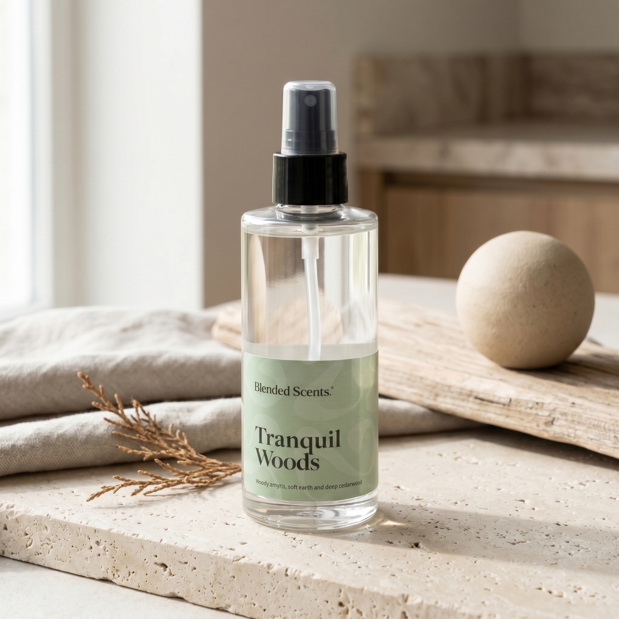 Tranquil Woods Natural Room Spray