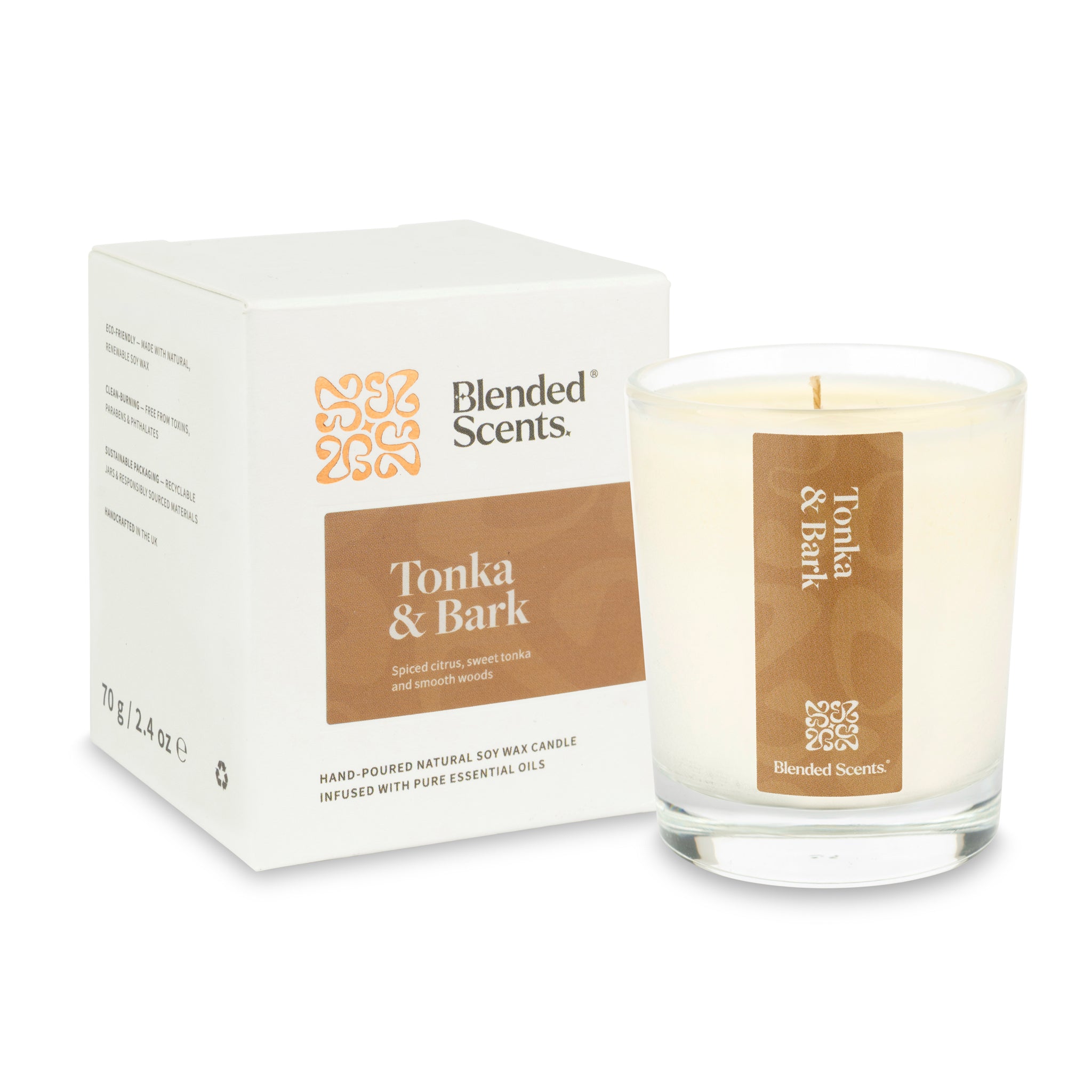 Tonka and Bark Candle