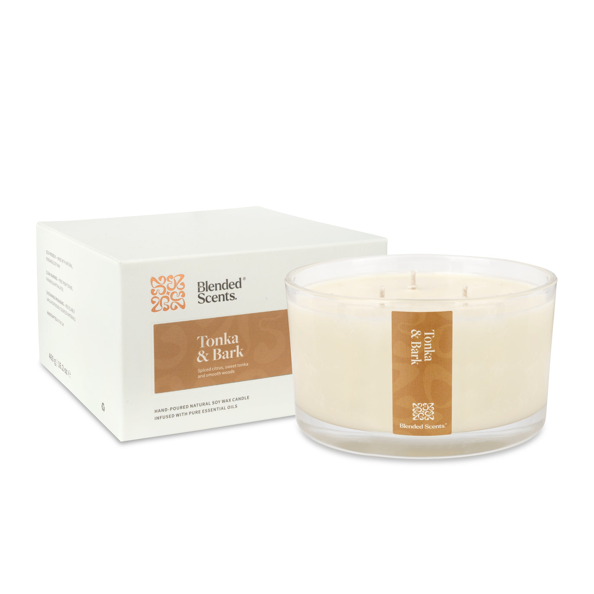 Tonka and Bark Candle