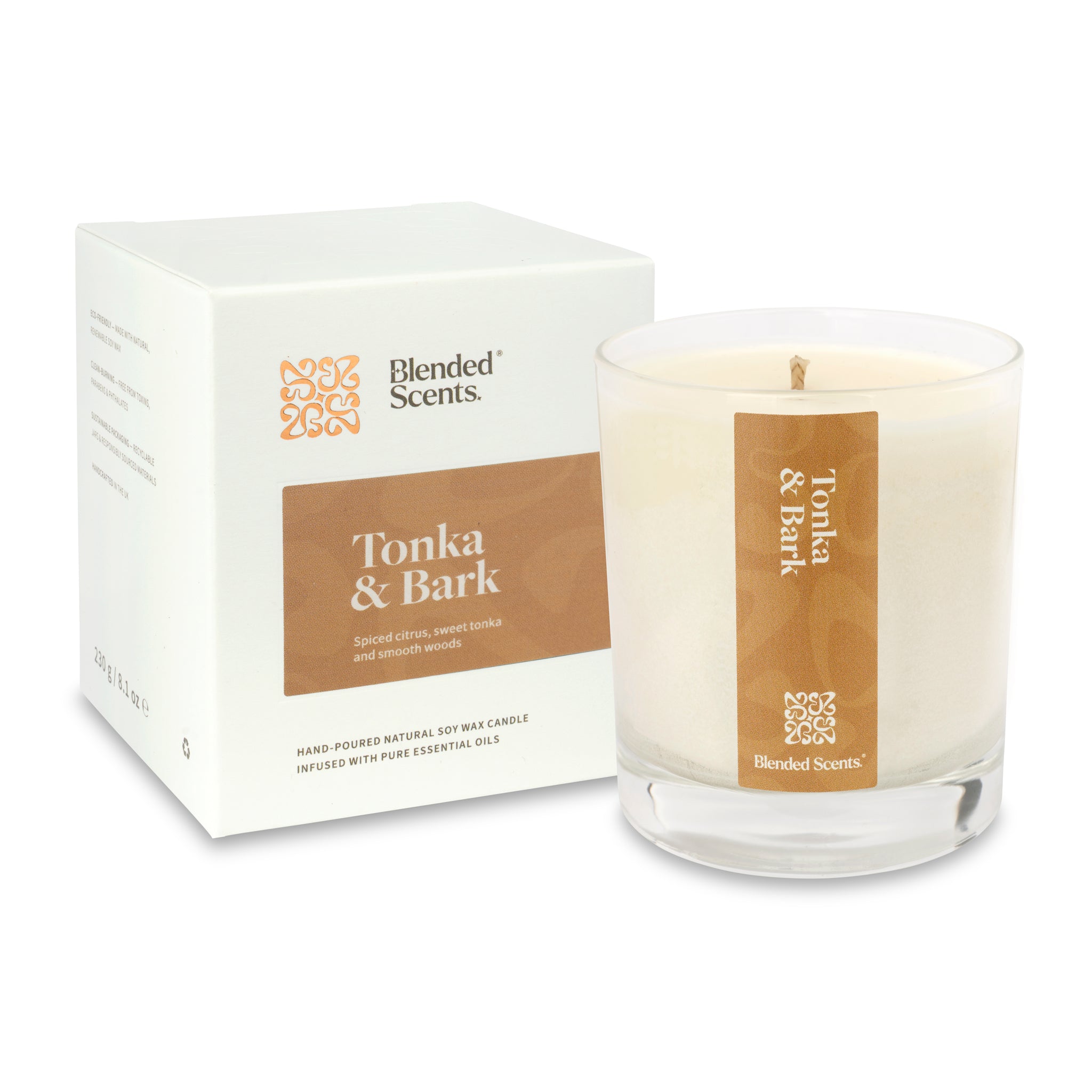 Tonka and Bark Candle