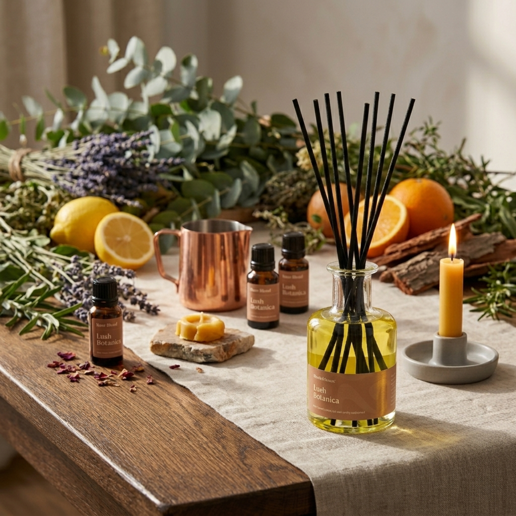 From Nature to Home: The Journey of a Blended Scents Fragrance