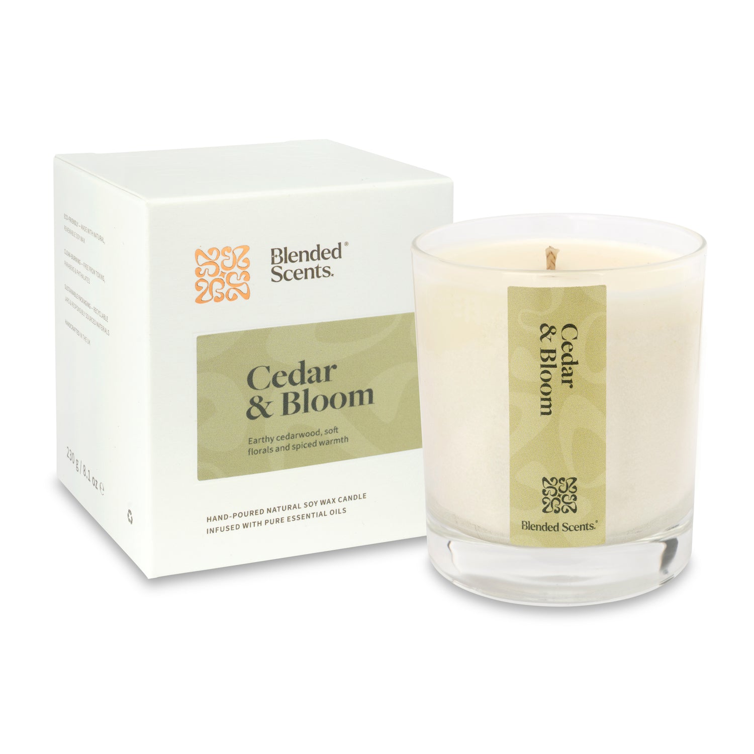Cedar and Bloom Candle