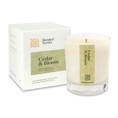 Cedar and Bloom Candle