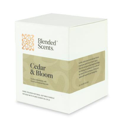 Cedar and Bloom Candle