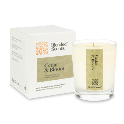 Cedar and Bloom Candle