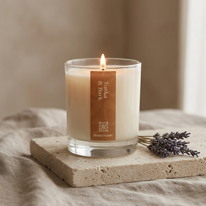 Tonka and Bark Candle