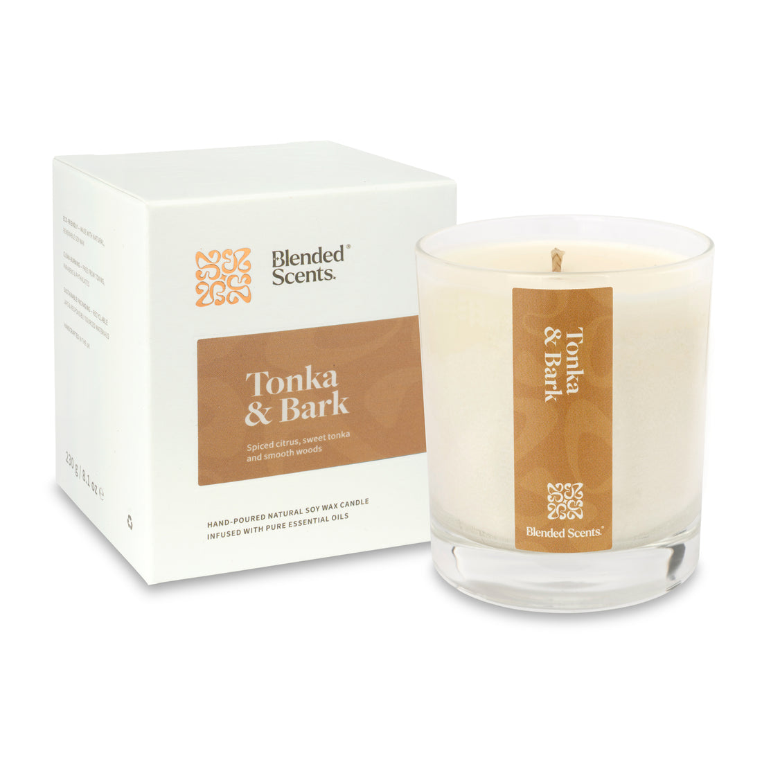 Tonka and Bark Candle